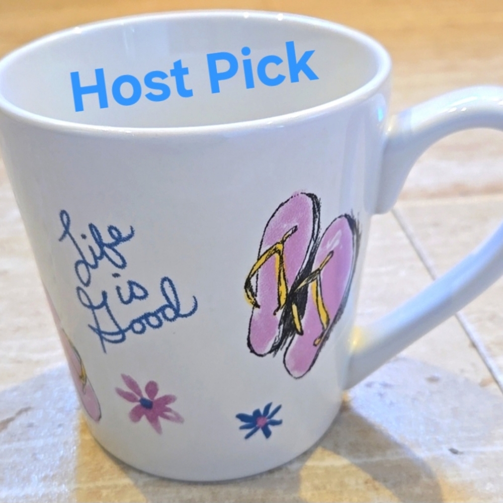 Life is Good Flip-Flops Mug